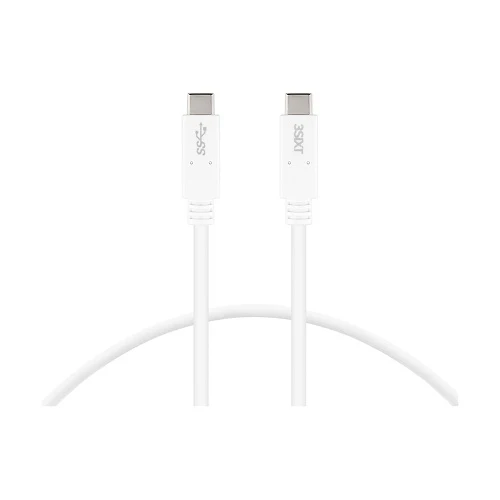 3SIXT Car Charger 27W USB-C Power Delivery + USB-C/C Cable 1m - White - Image 4