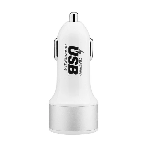 3SIXT Car Charger 27W USB-C Power Delivery + USB-C/C Cable 1m - White - Image 5
