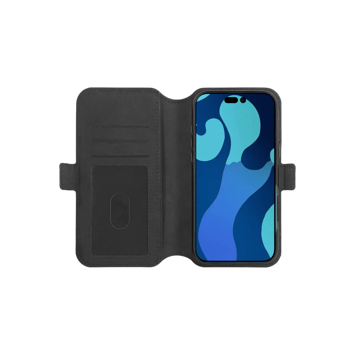 3SixT Neo Wallet Case for iPhone 16 Plus 6.7 - Black - Image 8