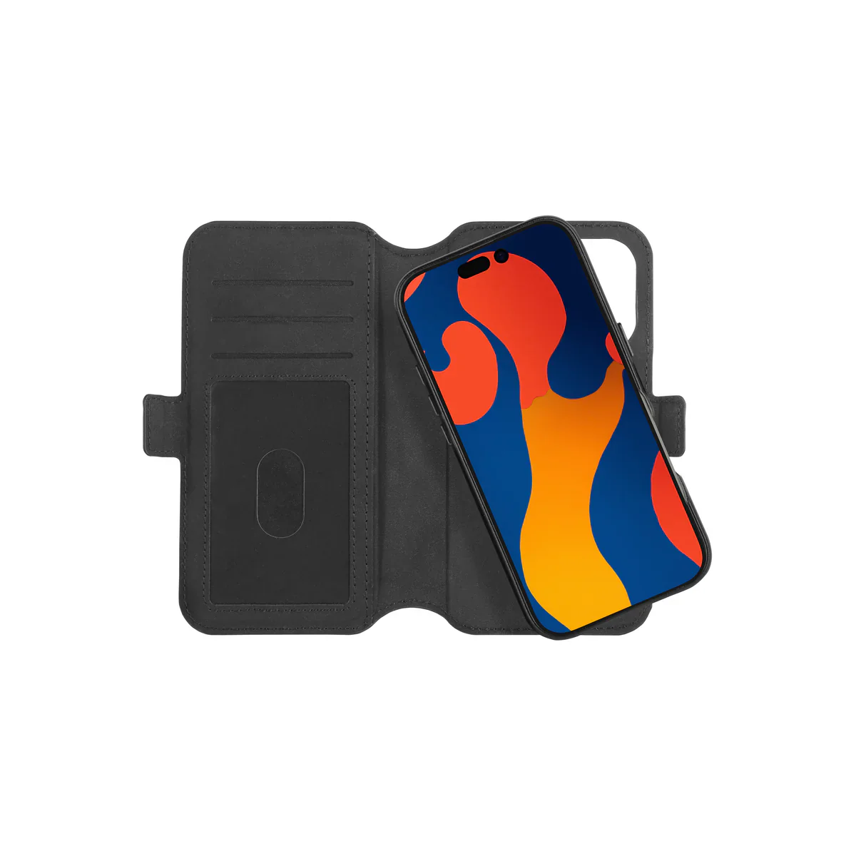 3SixT Neo Wallet Case for iPhone 16 Pro 6.3 - Black - Image 5
