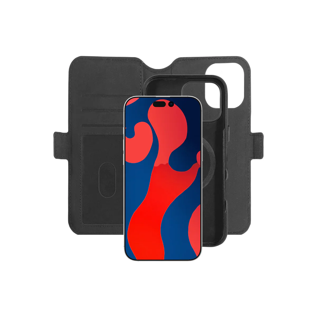 3SixT Neo Wallet Case for iPhone 16 Pro Max 6.9 - Black - Image 5