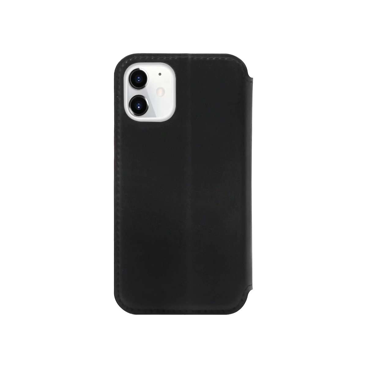 3SIXT Neowallet Leather Folio Case iPhone 12 Mini 5.4 inch - Black - Image 2