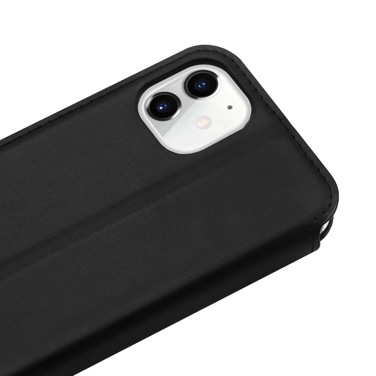 3SIXT Neowallet Leather Folio Case iPhone 12 Mini 5.4 inch - Black - Image 5