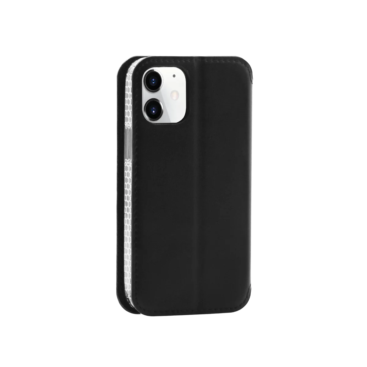 3SIXT Neowallet Leather Folio Case iPhone 12 Mini 5.4 inch - Black - Image 6