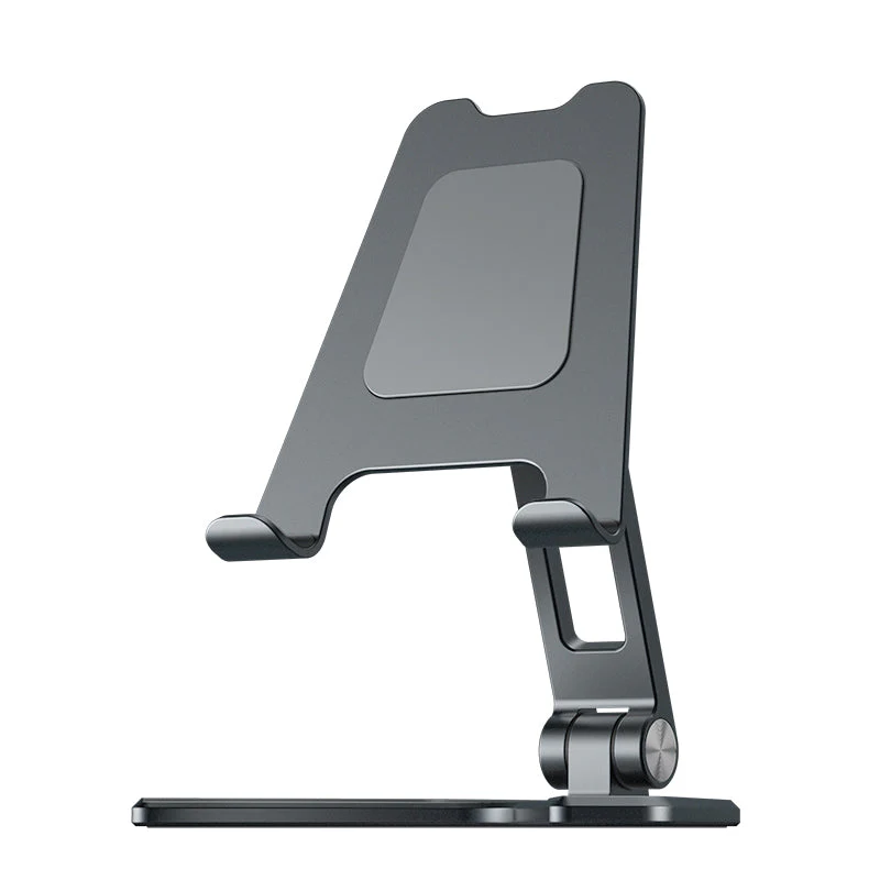 Aluminium Foldable Mobile Stand Strong & Light weight (small) - Grey - Image 2