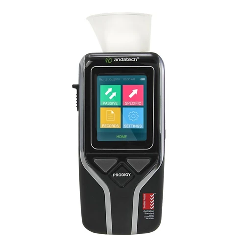 Andatech Alcosense Prodigy S Fuel Cell Industrial Grade Breathalyser AS3547 2019 - Image 2