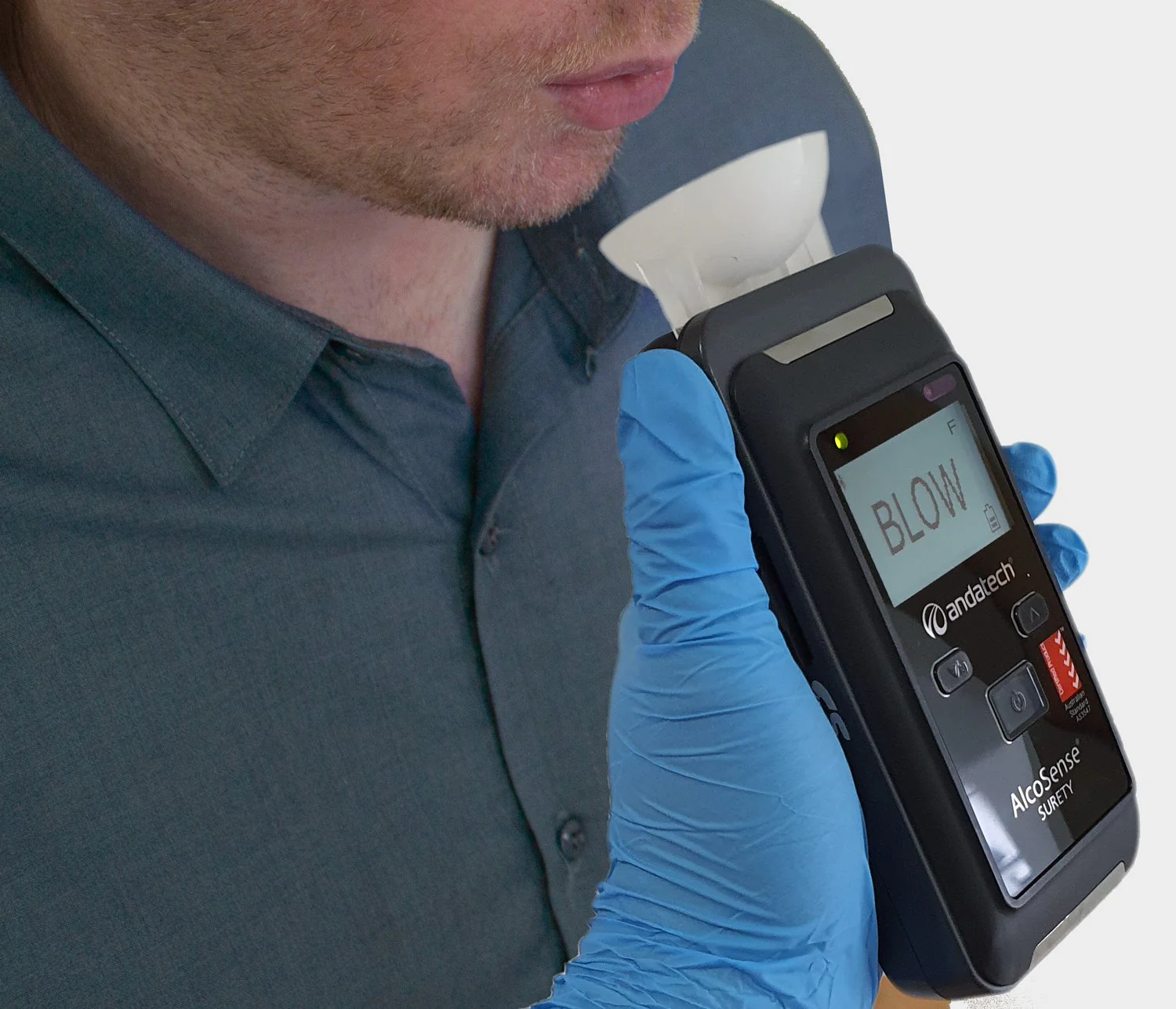 Andatech Surety Workplace Breathalyser AS3547 2019 Certified - Black - Image 10