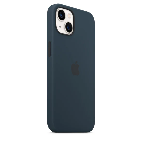 Apple Official Silicone Case with MagSafe for iPhone 13 Mini - Abyss Blue - Image 7