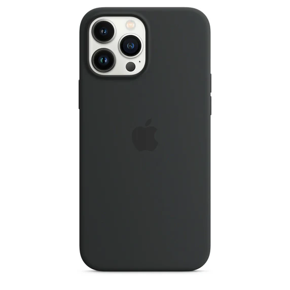 Apple Official Silicone Case with MagSafe for iPhone 13 Pro Max - Midnight - Image 2