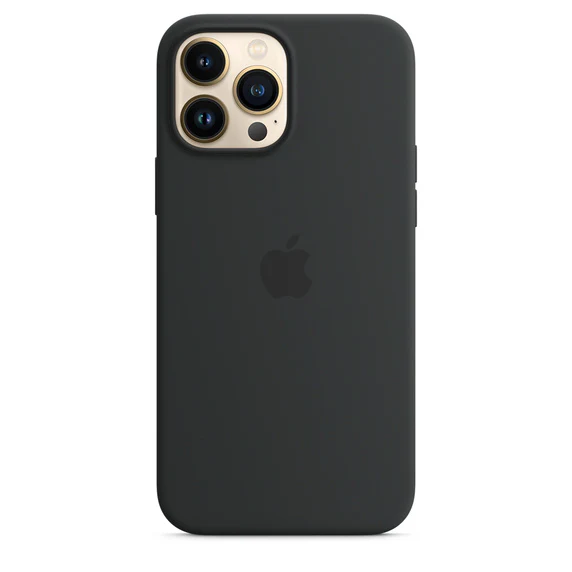 Apple Official Silicone Case with MagSafe for iPhone 13 Pro Max - Midnight - Image 3