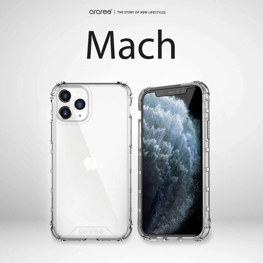 Araree Mach Case iPhone 11 Black - BONUS Screen Protector! - Image 2