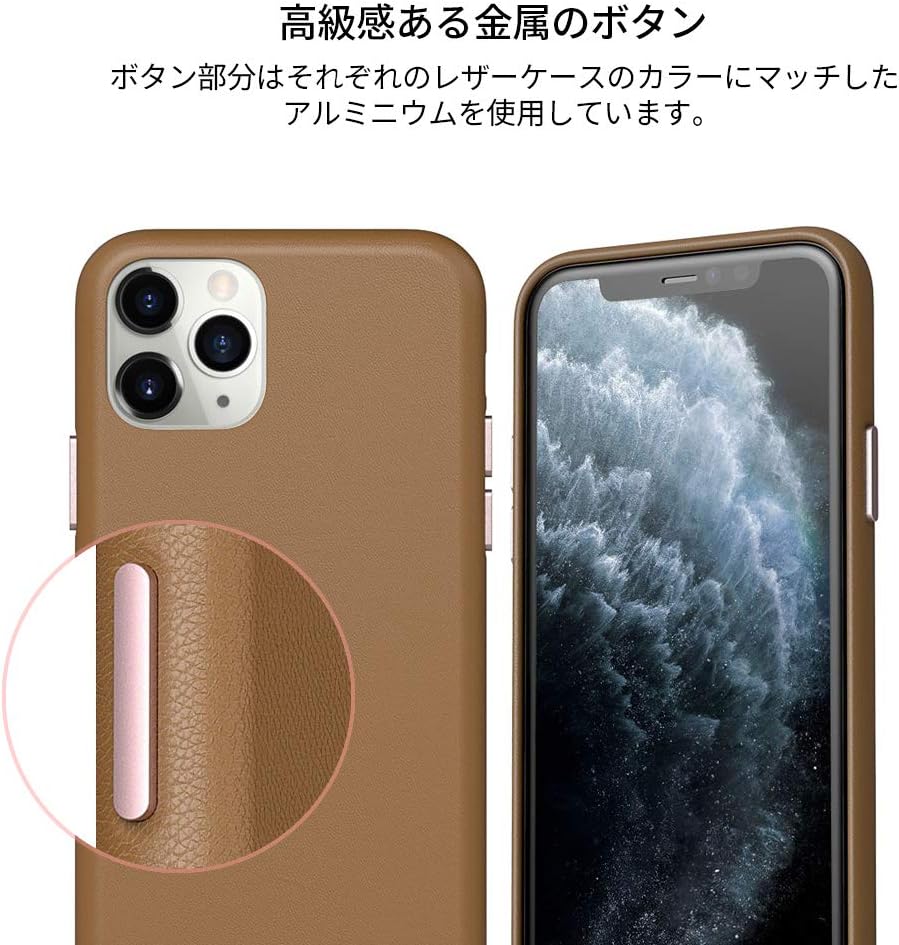 Araree Pellis Leather Case iPhone 11 Forest Green - BONUS Screen Protector! - Image 5