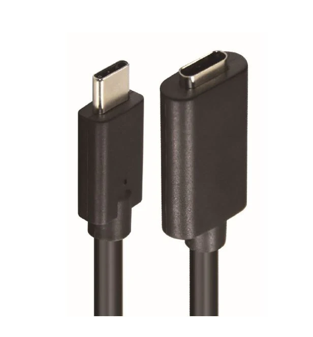 Astrotek USB-C Extension Cable USB-C male to female type 1M Cable - Black - Image 2