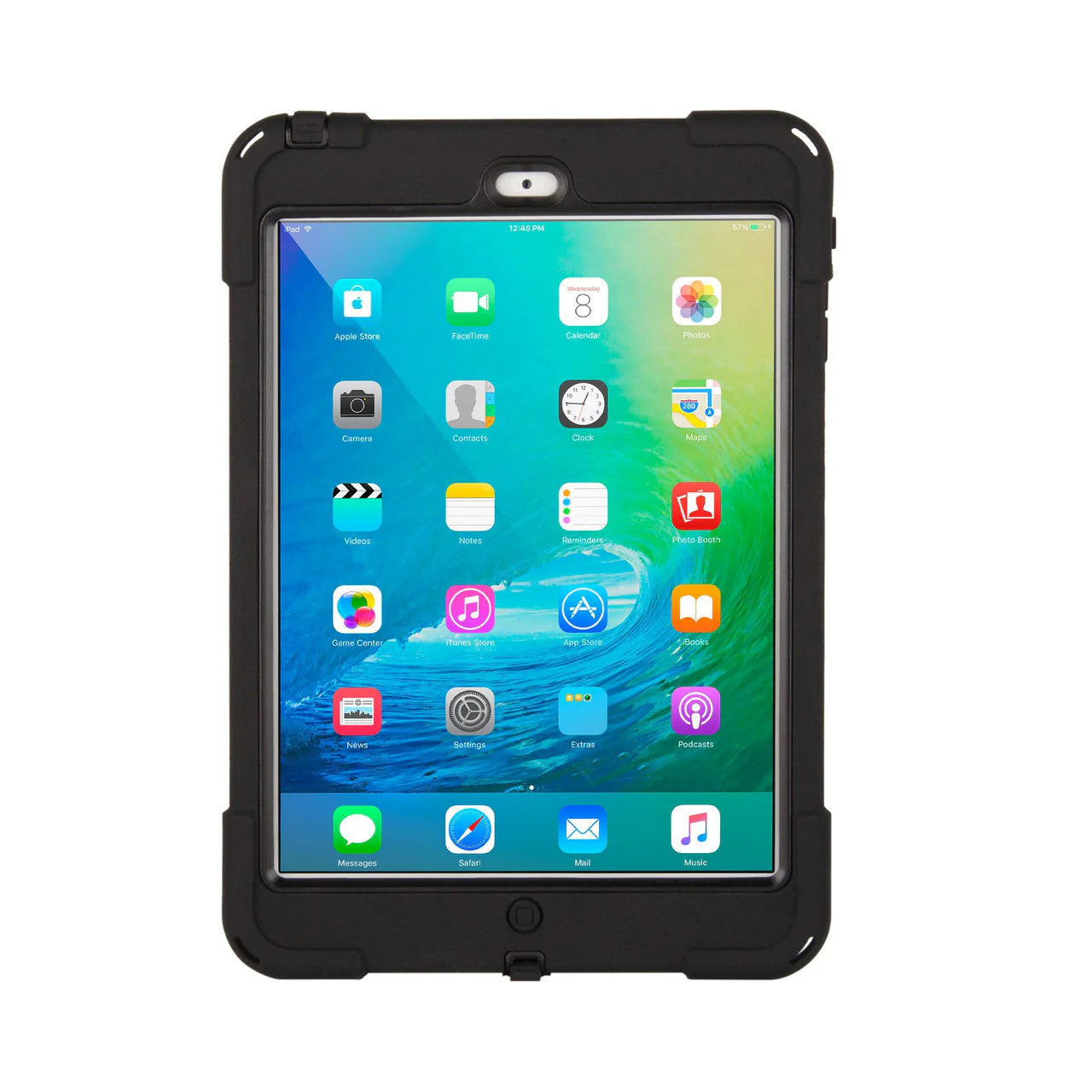 aXtion Bold M Rugged Case & Screen Guard for iPad Mini 3rd 2nd 1st Gen - Black - Image 4