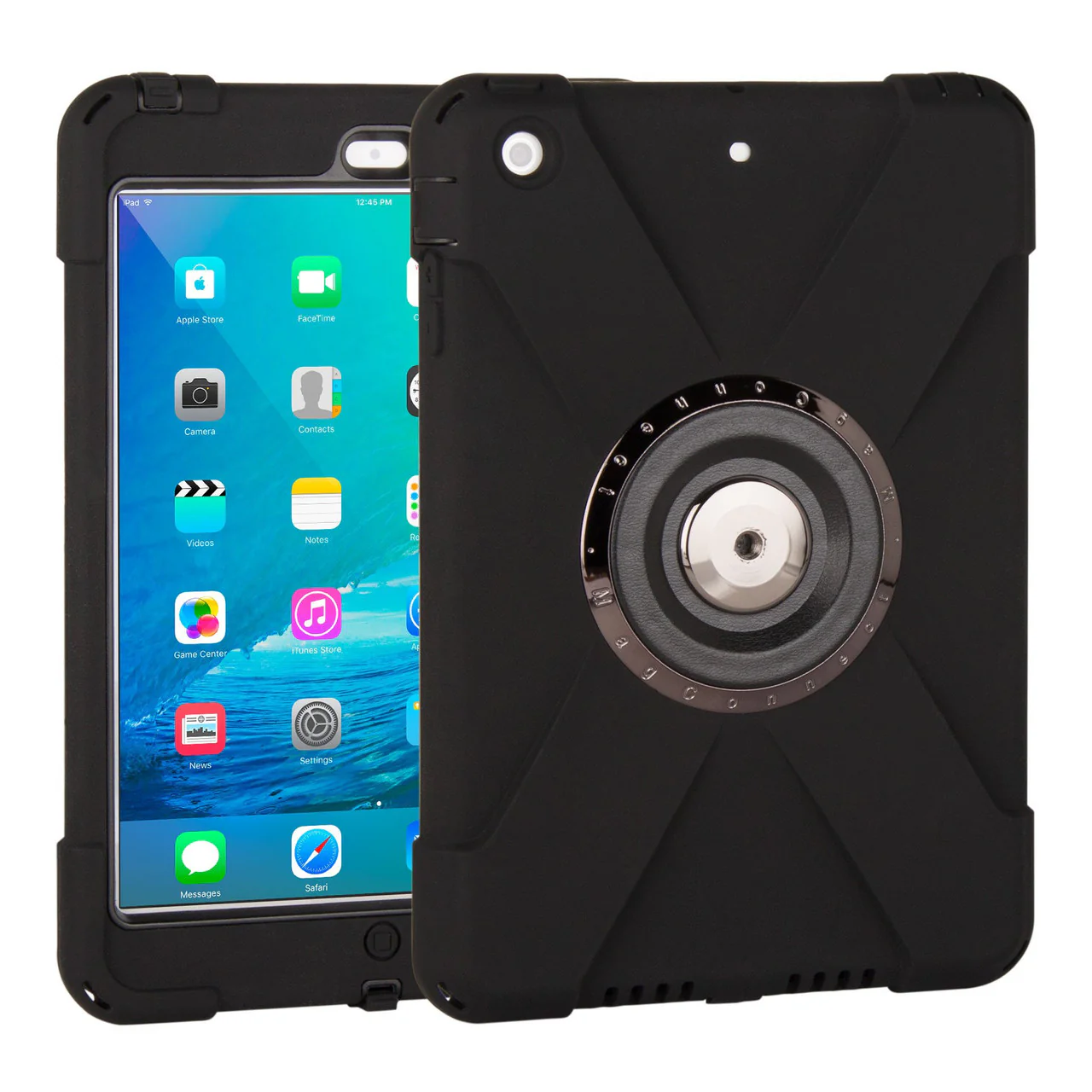 aXtion Bold M Rugged Case & Screen Guard for iPad Mini 3rd 2nd 1st Gen - Black - Image 5