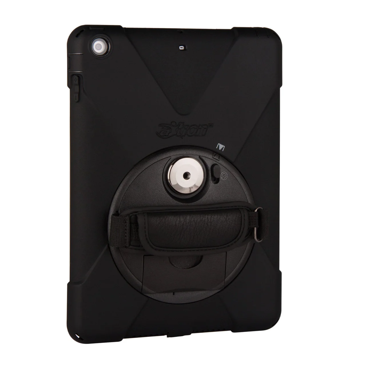 aXtion Bold MP Tough Case iPad Air 1 built in Handstrap & Kickstand - Black - Image 2