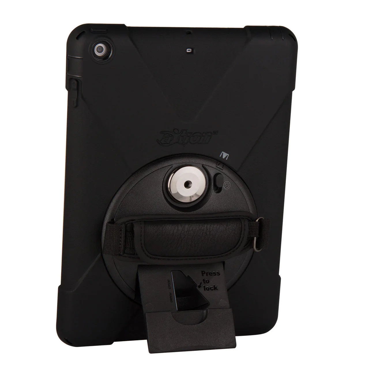 aXtion Bold MP Tough Case iPad Air 1 built in Handstrap & Kickstand - Black - Image 4