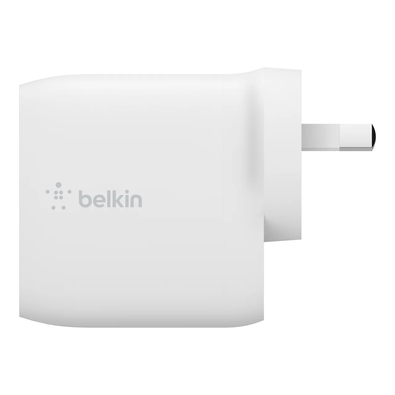 Belkin 24W Dual USB-A Wall Charger - White (No Cable) - Image 3