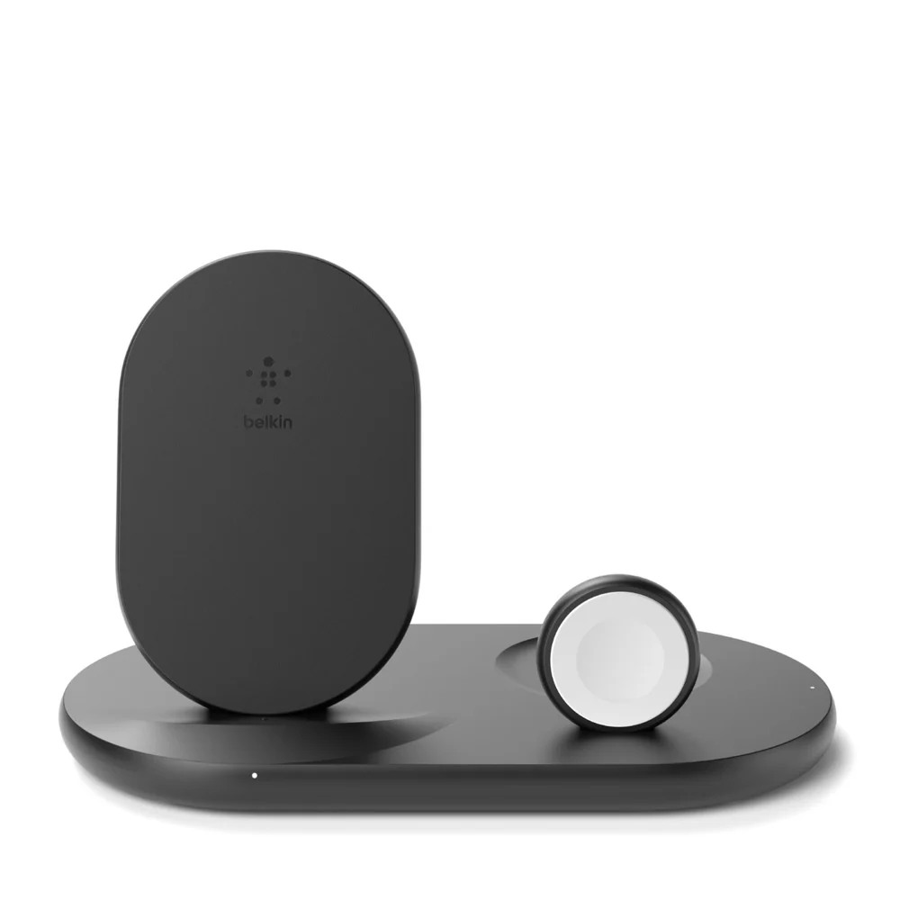 Belkin Boost Charge 3 in 1  Wireless Charging Dock for iPhone + Apple Watch + Airpods - Black - Image 5