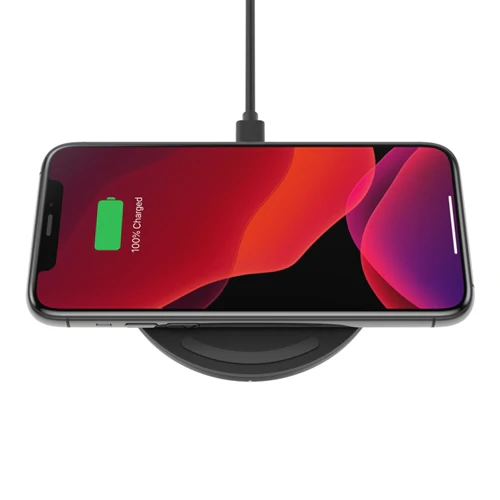 Belkin Boost Charge Wireless Charging Pad 15W with AC adapter - Black - Image 3
