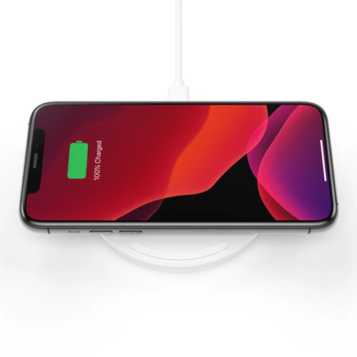 Belkin Boost Charge Wireless Charging Pad 15W with AC adapter - White - Image 5