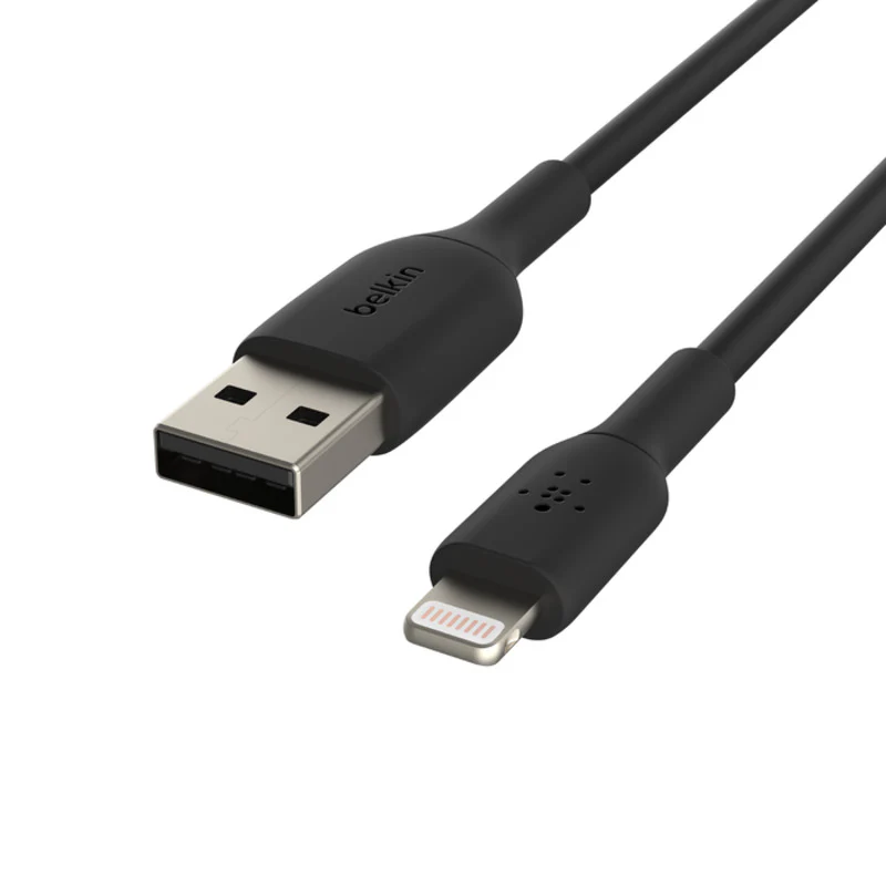 Belkin BoostCharge Lightning to USB-A Cable 3m - Black - Image 3