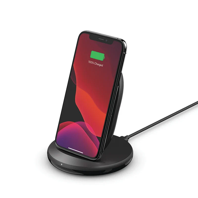 Belkin BoostCharge Wireless 15W Charging Stand & QC 3.0 24W Wall Charger - Image 5