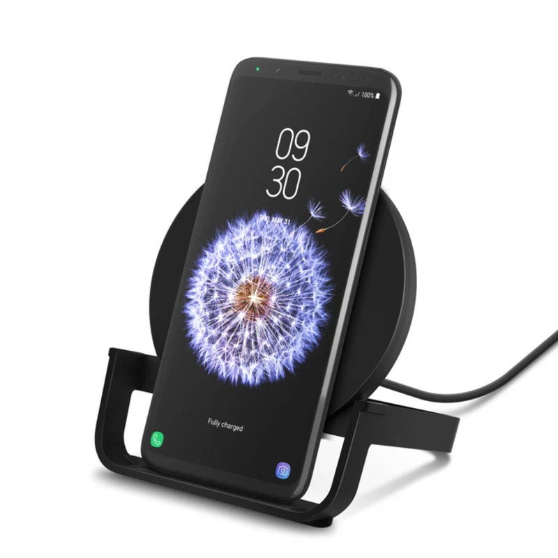 Belkin BoostCharge Wireless Charging Stand 10W (AC Adapter Not Included) - Black - Image 2