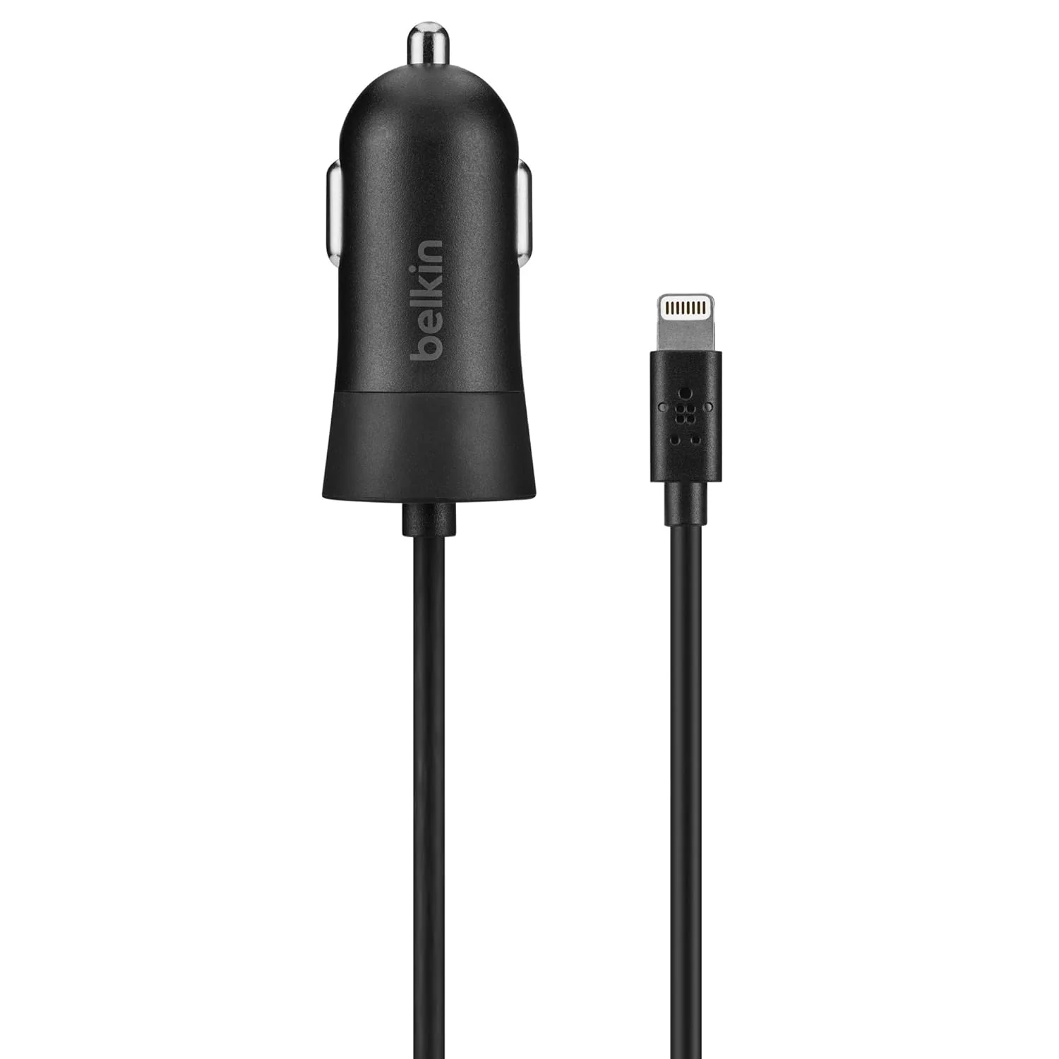 Belkin Lightning Car Charger for iPhone and iPad - Black - Image 2