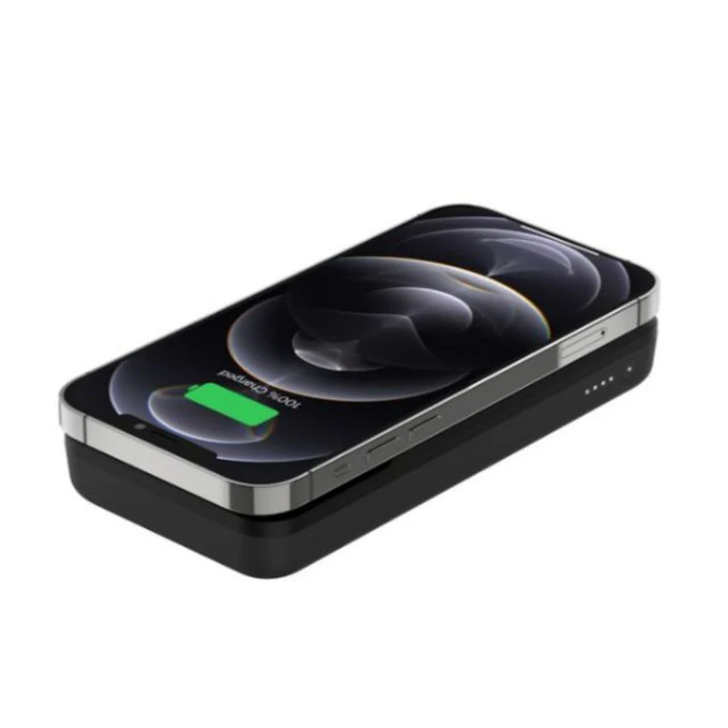 Belkin Magnetic Portable Wireless Charger 10K - Black - Image 3