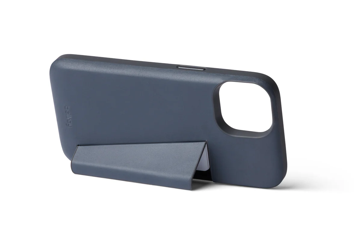 Bellroy Leather 3 Card Case iPhone 14 Plus - Bluestone - Image 3
