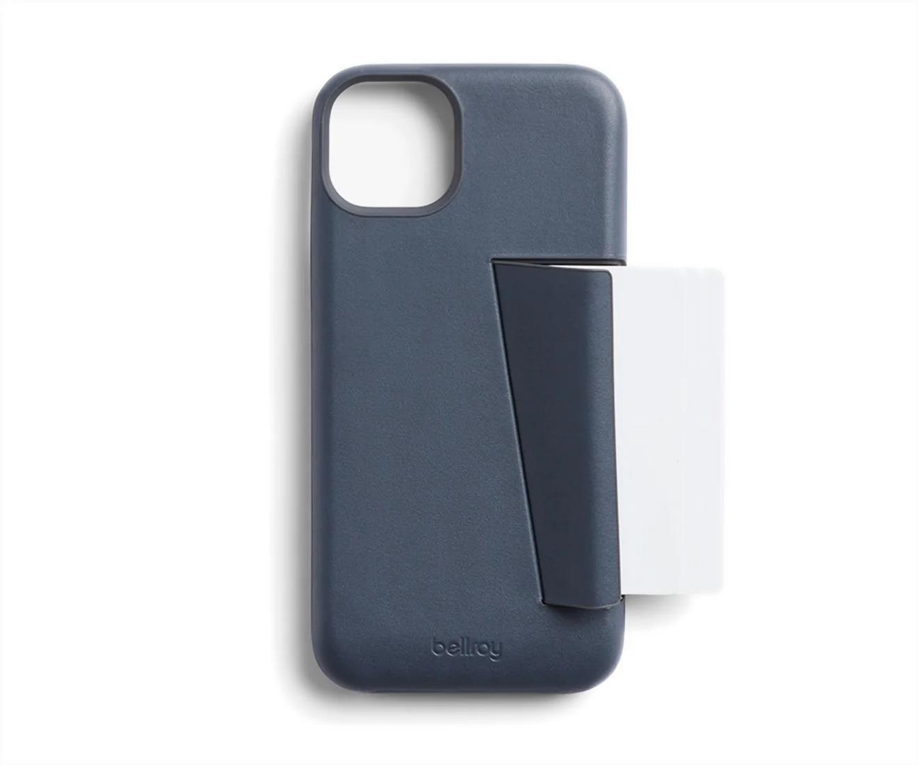 Bellroy Leather 3 Card Case iPhone 14 Plus - Bluestone - Image 4