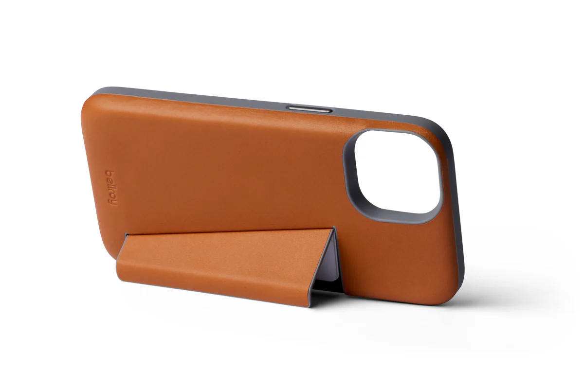 Bellroy Leather 3 Card Case iPhone 14 Plus - Terracotta - Image 5