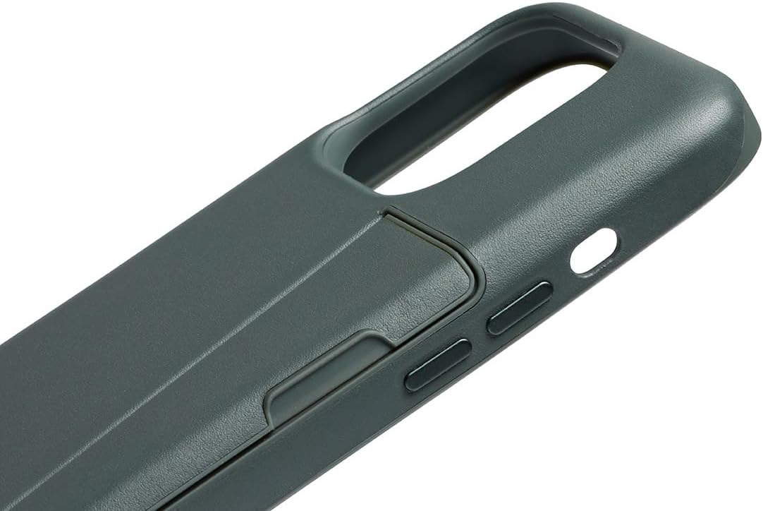 Bellroy Leather 3 Card Case iPhone 15 Pro Max - Everglade Grey - Image 5