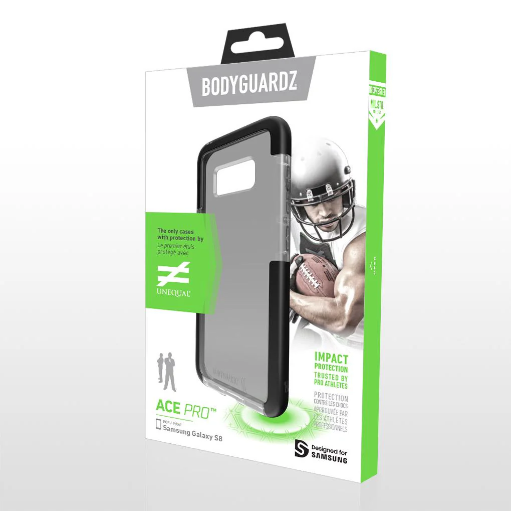 BodyGuardz Ace Pro Case with Unequal Technology for Samsung Galaxy S8 - Image 4