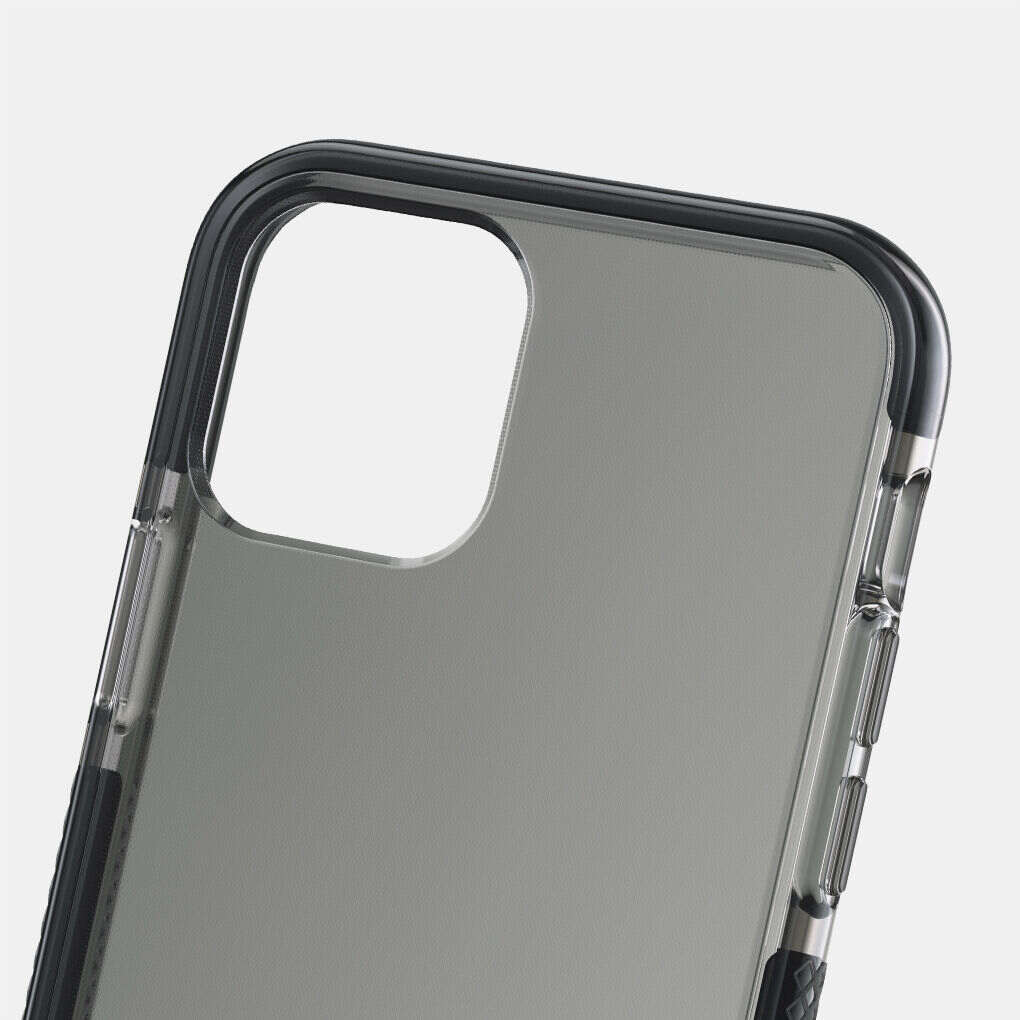 Bodyguardz Ace Pro Slim Protective Case For iPhone 12 / 12 Pro - SMOKE/BLACK - Image 2