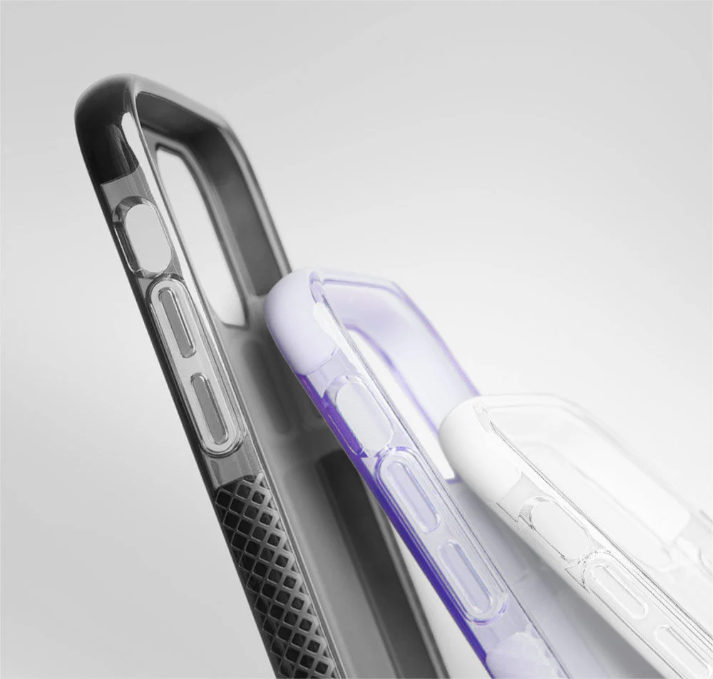 Bodyguardz Ace Pro Slim Protective Case For iPhone 12 / 12 Pro - SMOKE/BLACK - Image 5