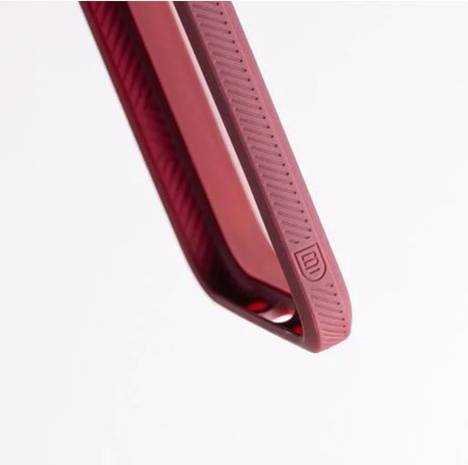 BodyGuardz Paradigm S Mirrored Back Case iPhone 11 Maroon - BONUS Screen Protector - Image 4
