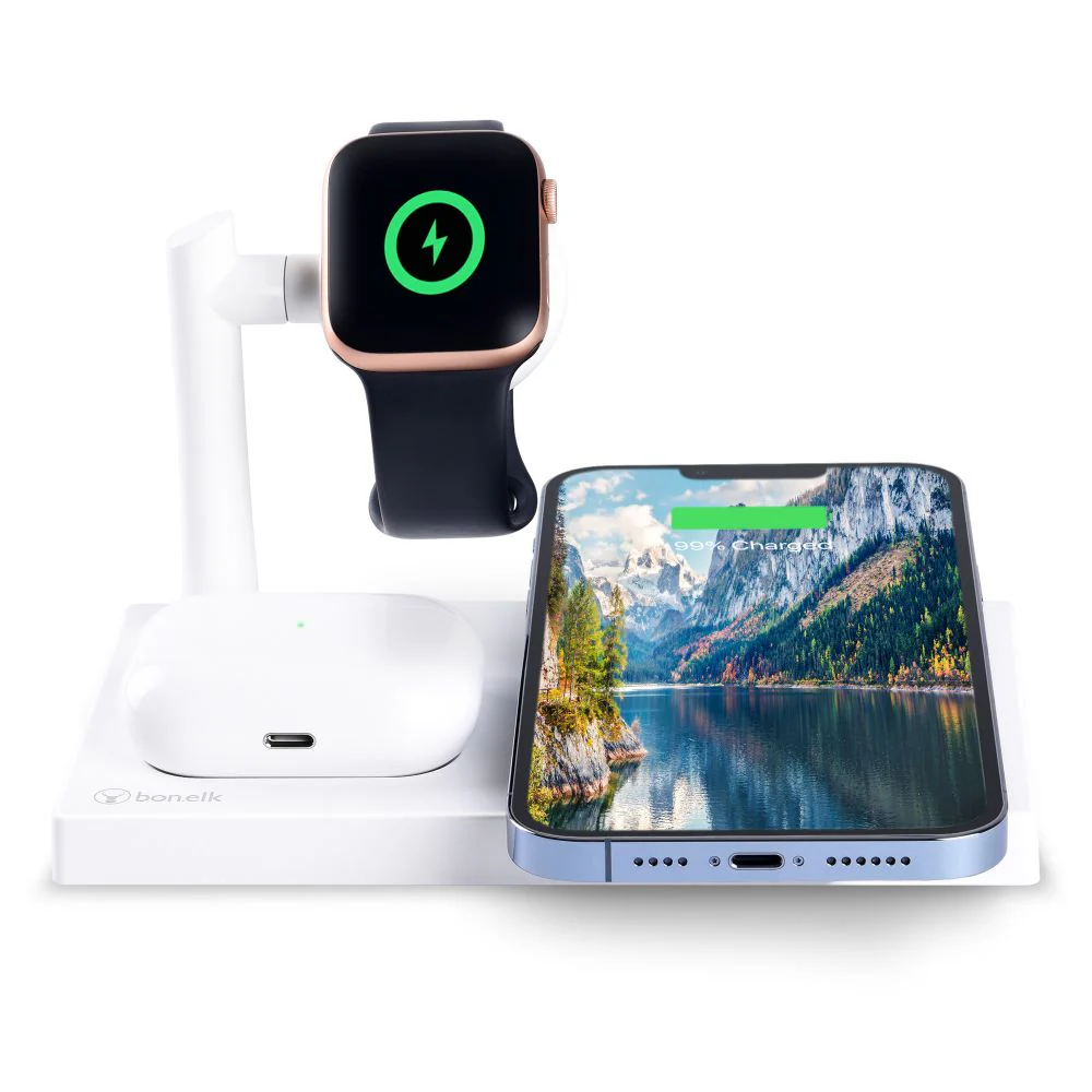 Bonelk 3-in-1 Multi-Dock Wireless Charging Station - Image 5