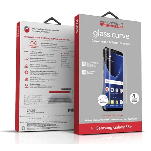 Case-Mate Barely There for Samsung Galaxy S8+ - Black BONUS Scren Protector - Image 4