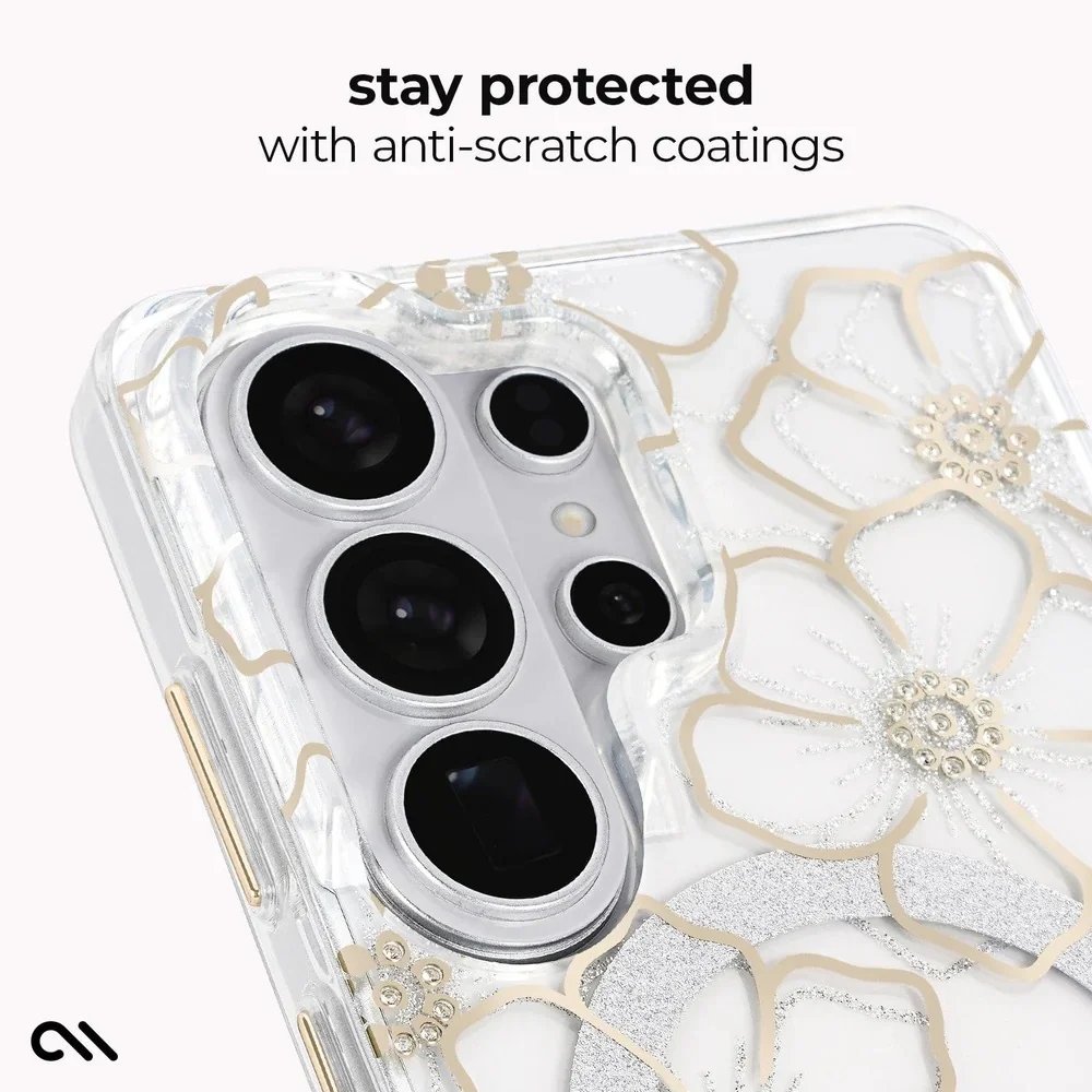 Case-Mate Floral Gem Magnet Case Samsung S26 Ultra - Clear - Image 6