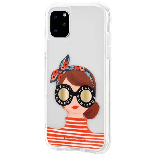 Case-Mate Rifle Paper Co Case iPhone 11 Pro / X / XS 5.8 inch - Gorgeous Girl (BONUS Screen Protector!!) - Image 2