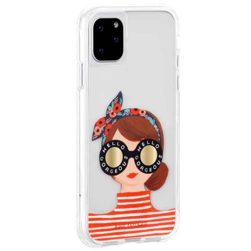 Case-Mate Rifle Paper Co Case iPhone 11 Pro / X / XS 5.8 inch - Gorgeous Girl (BONUS Screen Protector!!) - Image 3