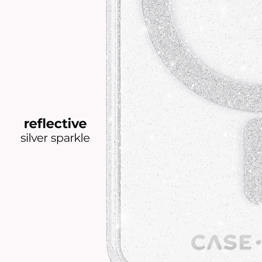 Case-Mate Sheer Twinkle Magnet Case Samsung S26 Ultra - Clear - Image 4