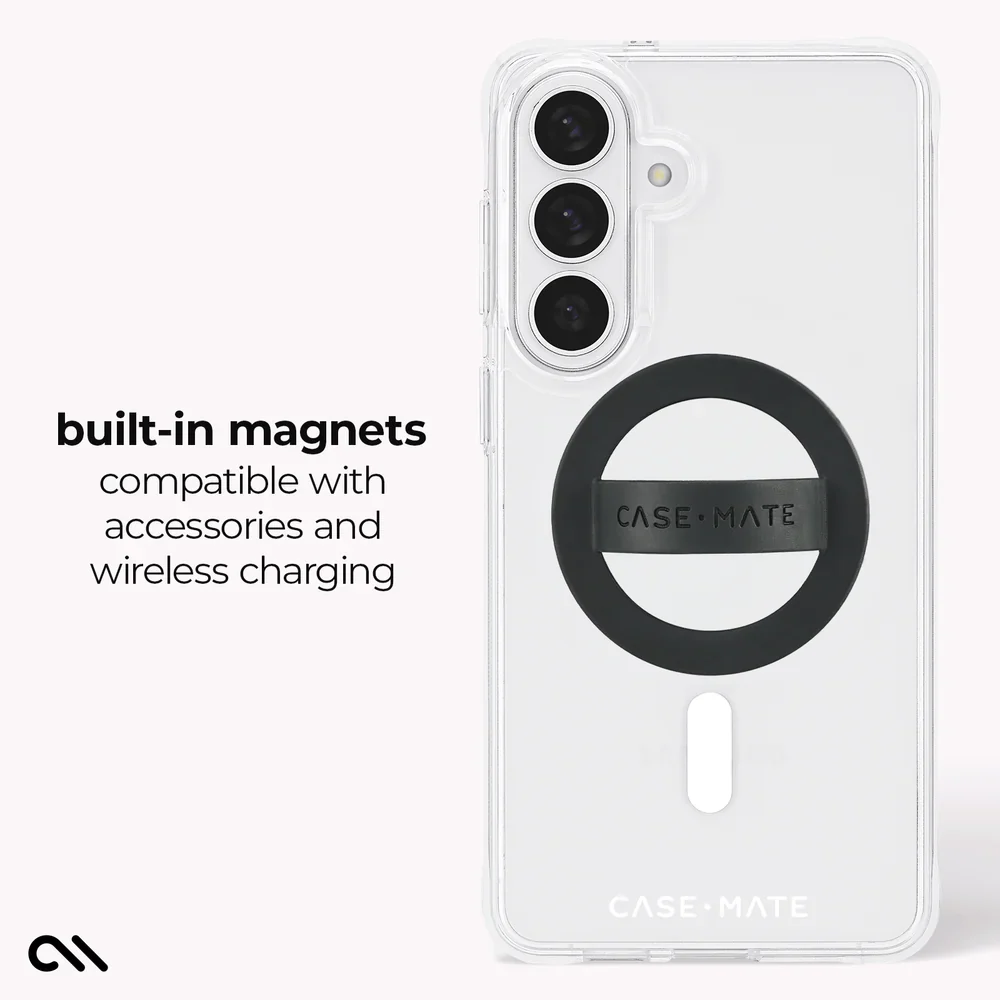 Case-Mate Tough Clear Magnet Case Samsung S26 Plus - Clear - Image 4