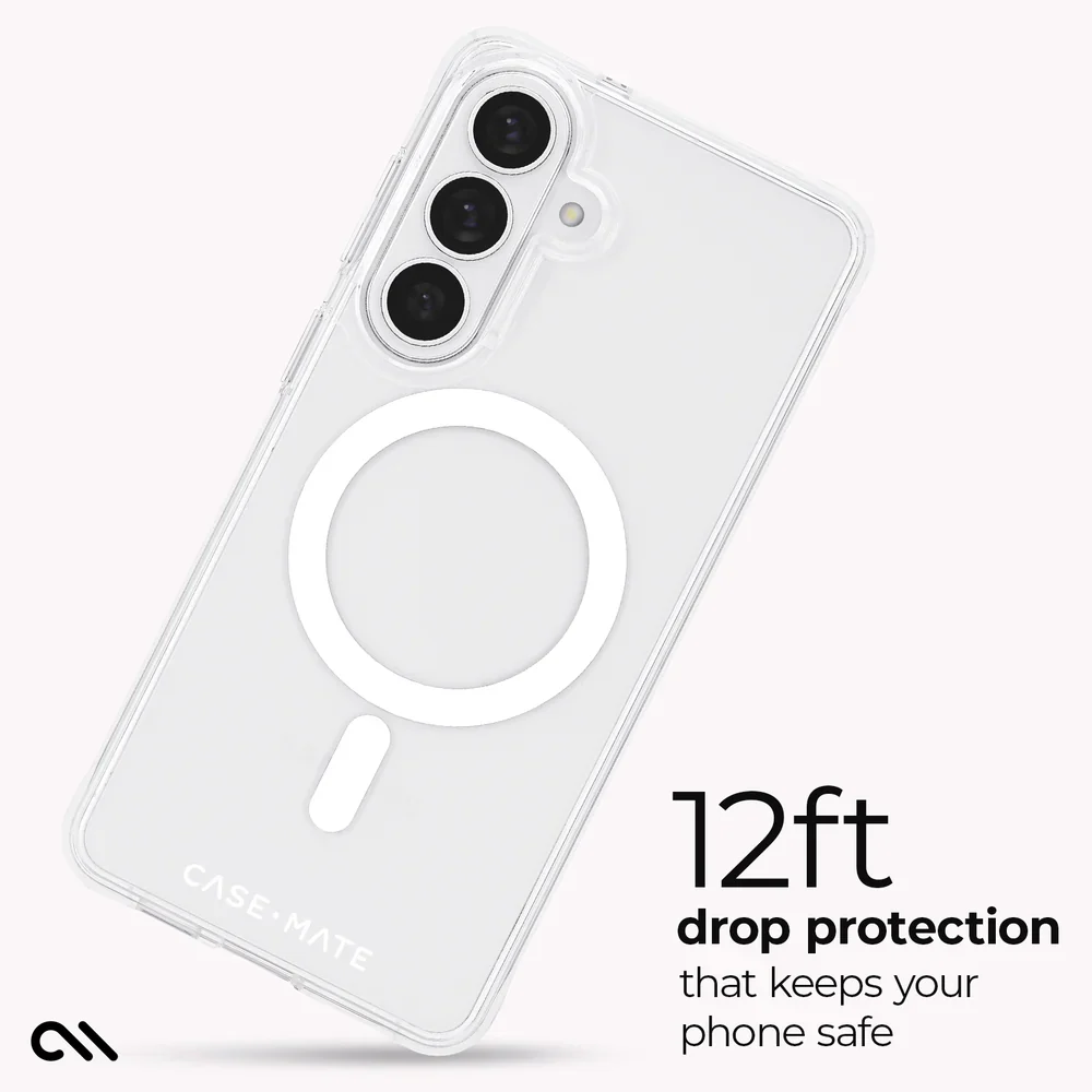 Case-Mate Tough Clear Magnet Case Samsung S26 Plus - Clear - Image 6