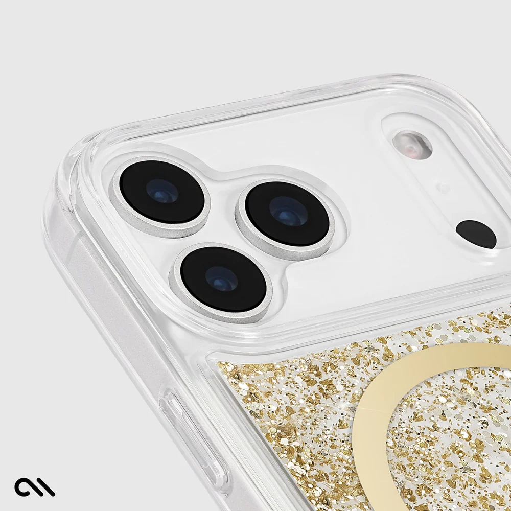Case-Mate Waterfall MagSafe Case For iPhone 17 Pro - Gold - Image 4