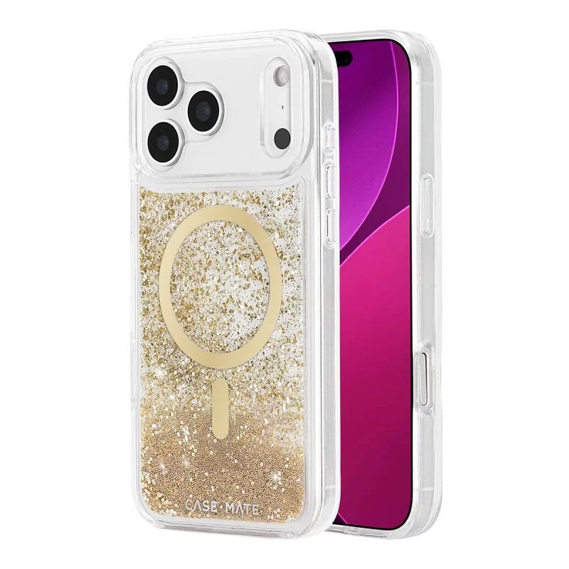 Case-Mate Waterfall MagSafe Case For iPhone 17 Pro - Gold - Image 6