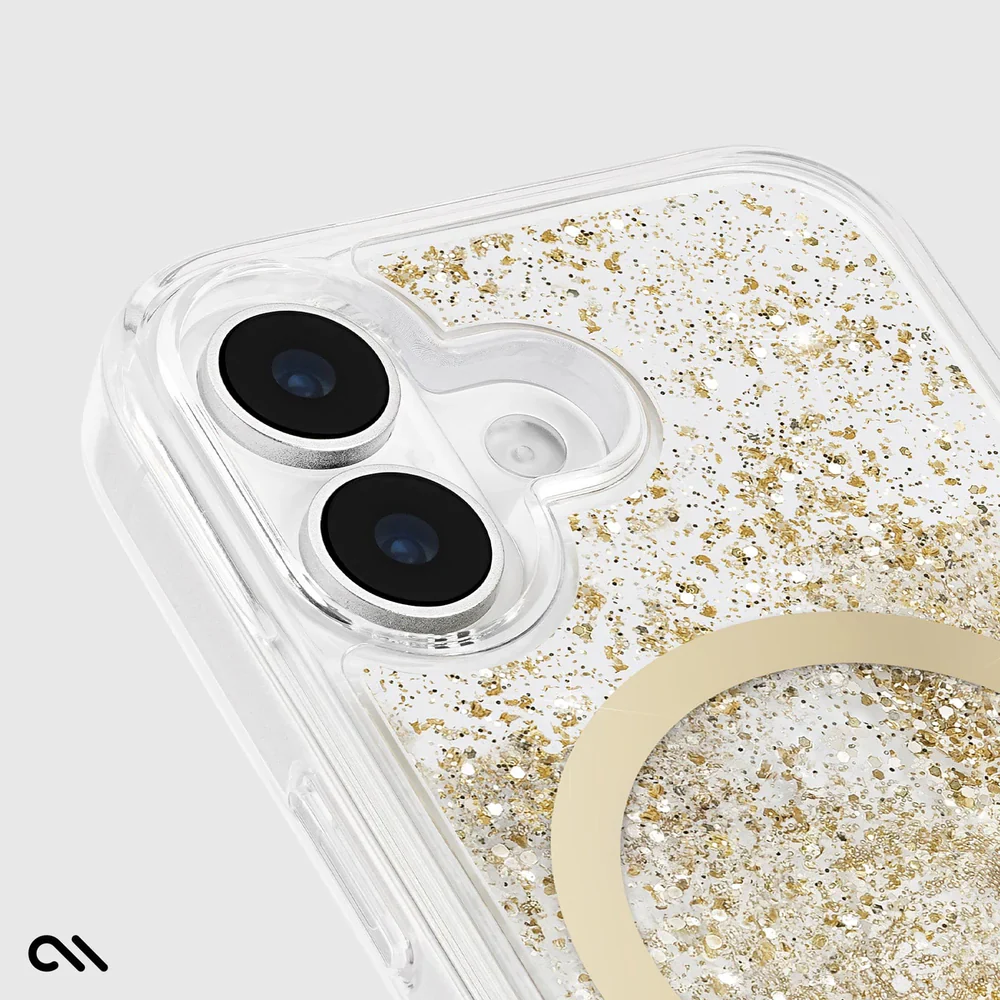 Case-Mate Waterfall MagSafe Case For iPhone 17 Standard - Gold - Image 4