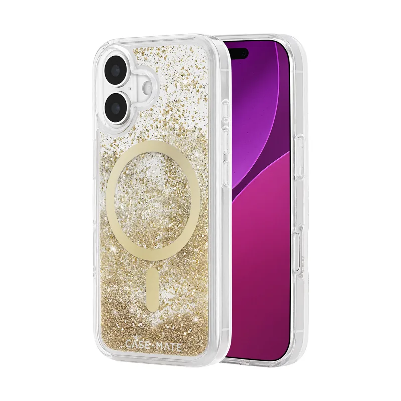 Case-Mate Waterfall MagSafe Case For iPhone 17 Standard - Gold - Image 6